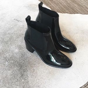 Jenni Kayne Patent Chelsea Boots